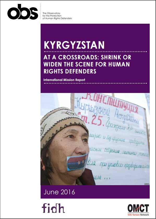 Kyrgyzstan at a Crossroads: Shrink or Widen the Scene for Human Rights Defenders